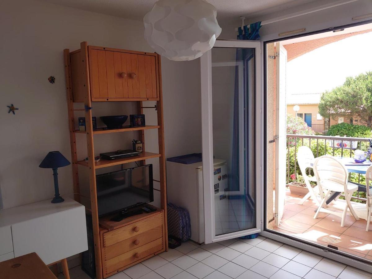 4RB86 Appartement type T2 cabine dans résidence bord de mer à Collioure Exterior foto