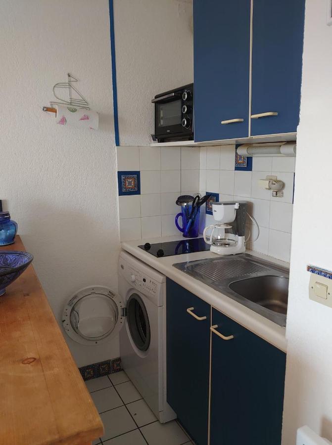 4RB86 Appartement type T2 cabine dans résidence bord de mer à Collioure Exterior foto